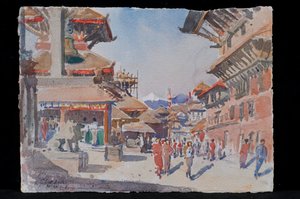 Patan, Kathmandu, Nepal by Tim Scott Bolton